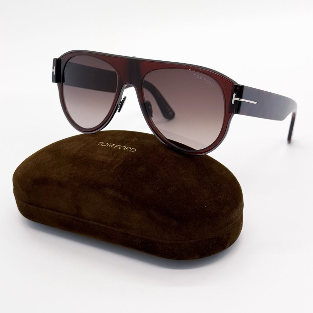 NEW TOM FORD LYLE-02 TF1074 48T UNISEX AVIATOR SUNGLASSES FT1074/S 48T